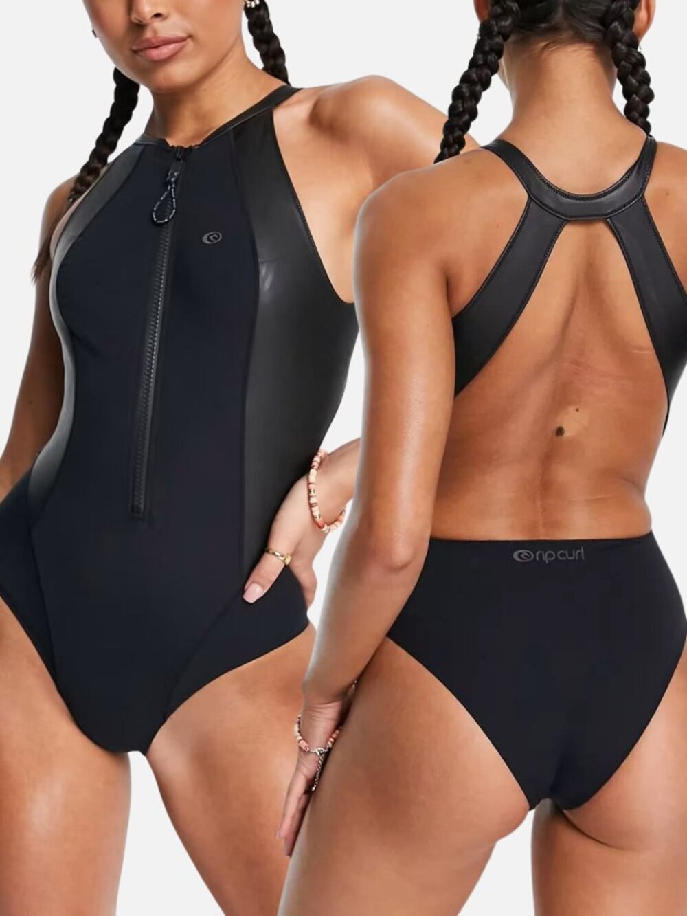Rip Curl Mirage Ultimate One Piece Surf Suit - Black - Size Medium